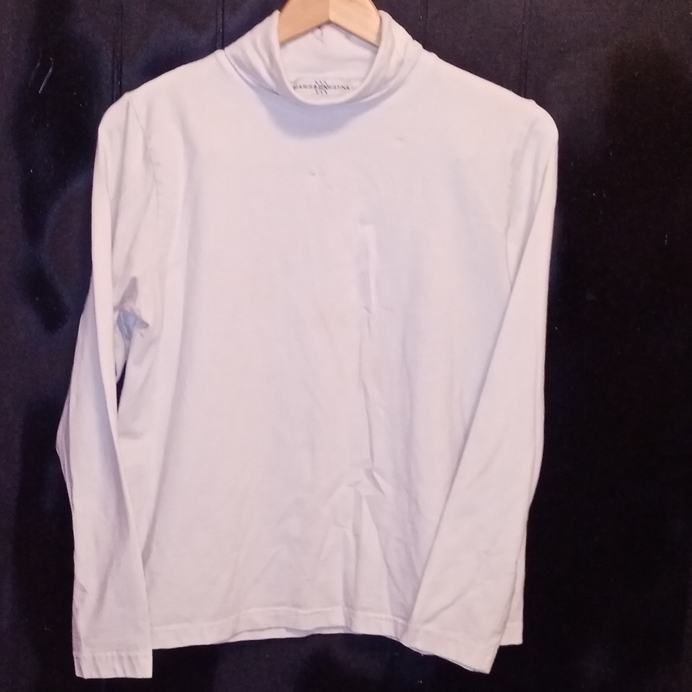 White turtleneck